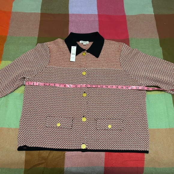J.Crew NWT Sweater Lady Jacket in Herringbone Size XXL - Picture 7 of 9